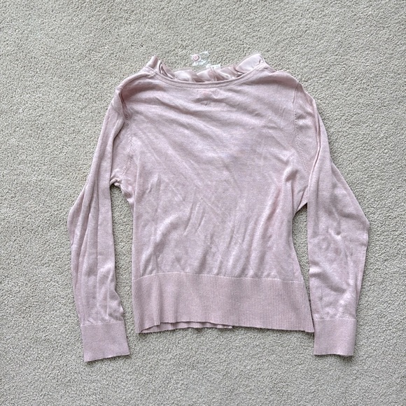 Elle Pink Ruffled Cardigan - Picture 7 of 7